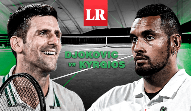Novak Djokovic vs. Nick Kyrgios se medirán en la final de Wimbledon 2022. Foto: composición GLR/Jazmín Ceras