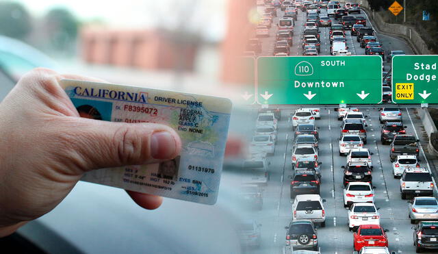 En total, unos 17 estados de Estados Unidos otorgan licencias de conducir a migrantes indocumentados. Foto: composición LR / KPCC / AFP