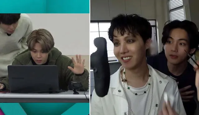 V avisó que salía unos segundos en el MV de J-Hope y retó a sus amigos a encontrarlo. Foto: referencial/captura BANGTANTV