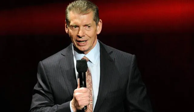 Vince McMahon, de 76 años, es el director y dueño de la WWE. Foto: AFP