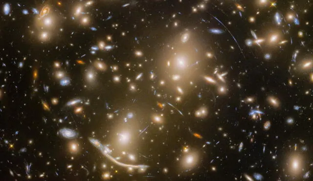 El telescopio espacial James Webb verá áreas lejanas del universo que nunca antes han sido alcanzadas por otros telescopios. Foto: referencial / NASA / ESA (Hubble) / HSTS Frontiers Field