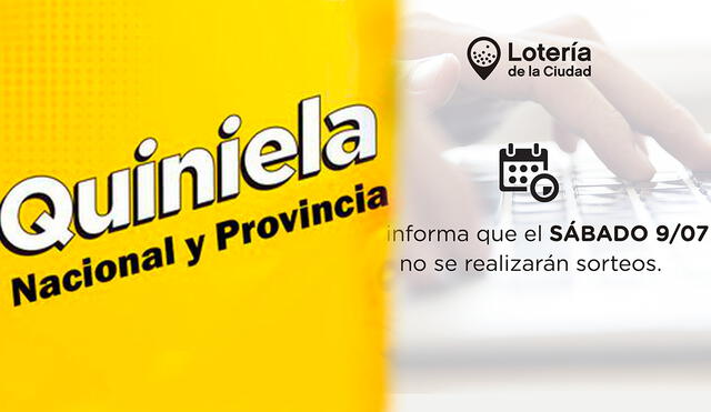 Quiniela de HOY, sábado 9 de julio, no se jugará debido al feriado por el Día de la Independencia. Foto: composición LR/Quiniela/Lotería de la Ciudad