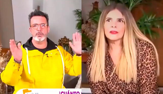 Carlos Carlín respondió la pregunta realizada por Johanna San Miguel en "Estás en todas". Foto: composición LR/captura América TV