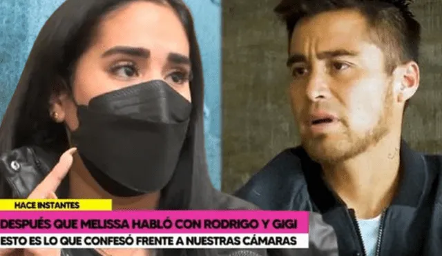 Rodrigo Cuba querelló por difamación a su exesposa Melissa Paredes. Foto: Composición LR/ Capturas de ATV / Willax