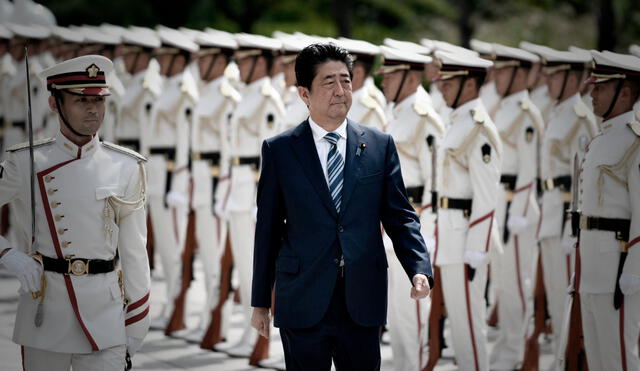 El abuelo de Shinzo Abe, el ex primer ministro Nobusuke Kishi, también fue víctima de un atentado, aunque sobrevivió. Foto: EFE