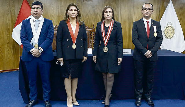 Fiscales contra el poder. Marita Barreto y su equipo de fiscales asumirán la investigación al entorno del presidente. Foto: Marco Cotrina/La República