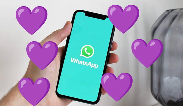 Este emoji de corazón de WhatsApp lo encuentras en iOS y Android. Foto: composición Flaticon/Genbeta