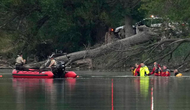 El lago tiene entre 1,5 y 3 metros de profundidad. Foto: CNN