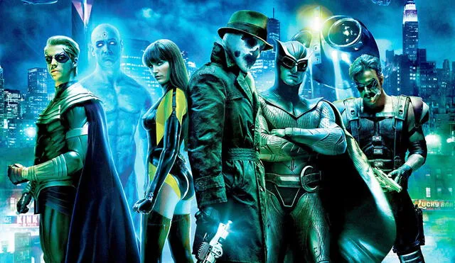 "Watchmen " encabeza la lista de las mejores películas que no pertenecen a Marvel ni DC. Foto: composición / Warner Bros