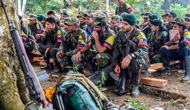 Se les incautó “abundante material de guerra”, informó el Ejército. Foto: imagen referencial / AFP