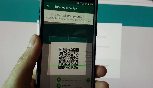 Gracias al modo multidispositivo de WhatsApp solo deberás escanear una vez el código QR. Foto: Xataka