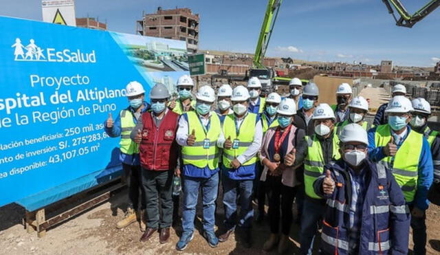 Futura infraestructura hospitalaria contará con 190 camas de hospitalización, 32 consultorios médicos especializados, entre otros. Foto: EsSalud/difusión