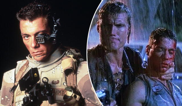 "Universal soldier" está co-protagonizado por Jean-Claude Van Damme y Dolph Lundgren. Foto: composición LR/ Carolco Pictures