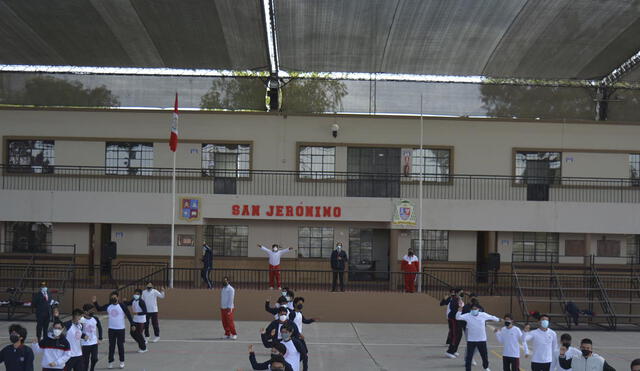 Institución también suspendió talleres extracurriculares. Foto: Facebook/Colegio San Jerónimo