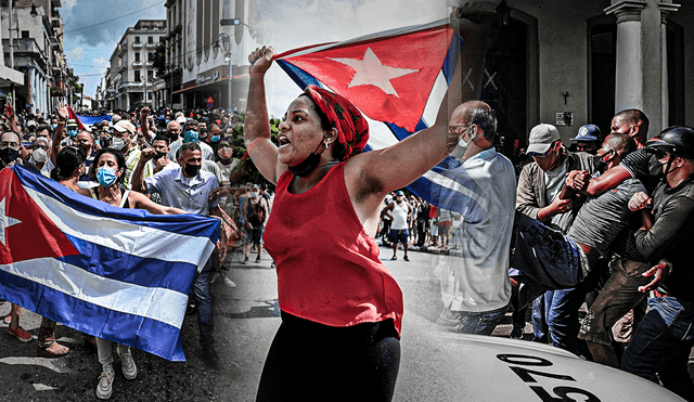 Dentro de Cuba, el Gobierno ha tomado medidas para evitar conmemoración de protestas. Foto: composición de Jazmín Ceras/La República/AFP