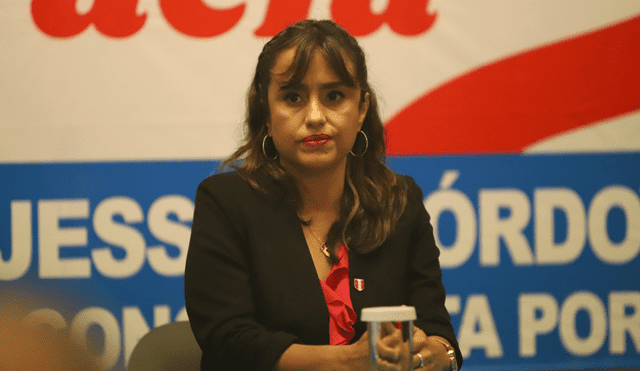 Jessica Córdova fue elegida congresista por el partido Renovación Popular, pero renunció y se incorporó a Avanza País. Foto: Clinton Medina/La República