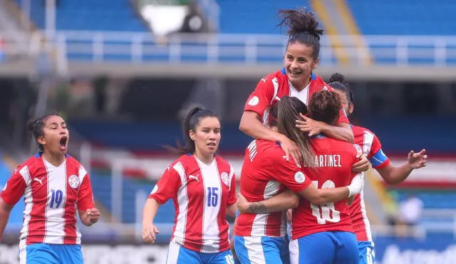Paraguay y Chile jugaron en el estadio Pascual Guerrero. Foto: Selección paraguaya/Twitter.