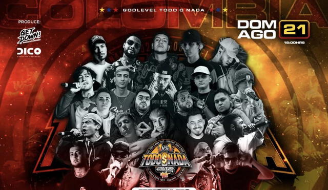 El certamen reúne a los mejores MCs de Latinoamérica con la ausencia de Chuty y Aczino. Foto: God Level