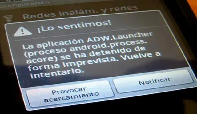 Smartphone: ¿qué hacer con el molesto error de “la aplicación se ha ...