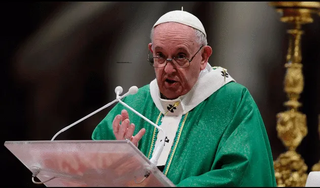 "La humanidad sigue fabricando armas”, lamentó el papa Francisco. Foto: Europa Press