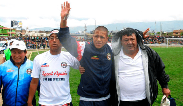 Joao Contreras sobrevivió al impacto de un rayo en la Copa Perú 2014. Foto: Sport Águila