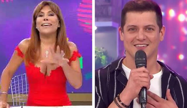 Magaly Medina se refirió a la salida de Gino Pesaressi de "En boca de todos". Foto: composición LR/ captura de ATV/captura de América TV