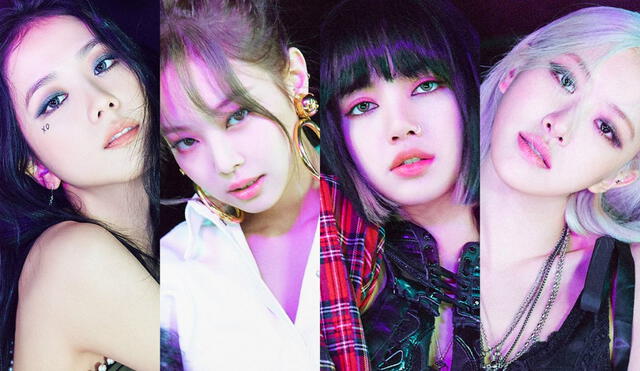 Jisoo, Jennie, Lisa y Rosé en imagen promocional de "Lovesick girls", canción principal de "The album". Foto: YG