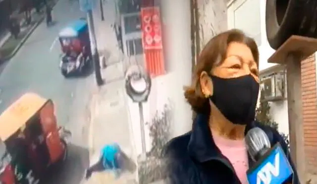 Ate: mototaxista se mete en contra y atropella a adulta mayor ...