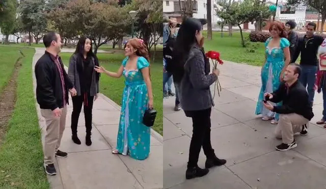 Video VIRAL  El motivo que llevó a una novia a usar un vestido