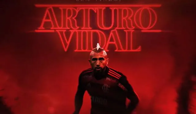 Arturo Vidal formará parte del Flamengo por año y medio. Luchará por llevarse la Libertadores y Brasileirao. Foto: Flamengo