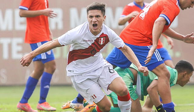Perú y Chile se enfrentan en la Videna. Foto: Twitter Selección peruana
