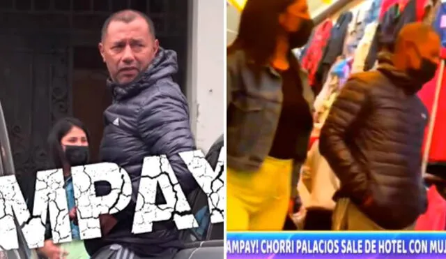 ¡No aprendió la lección! Roberto 'Chorri' Palacios volvió a ser ampayado. Foto: captura de América TV