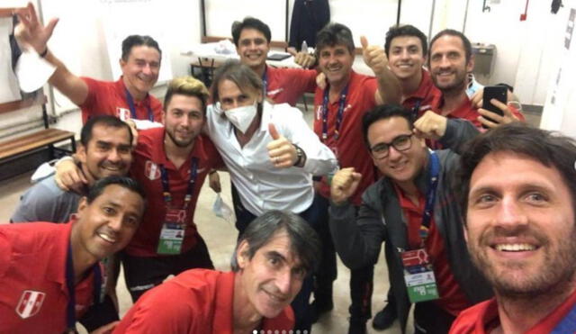 Cedric Oropesa compartió momentos de trabajo con Ricardo Gareca en la selección peruana. Foto: Instagram