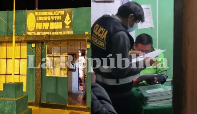 Denunciante aseguró que fueron enmarrocados de una mano y presionados a dejar 5.000. Foto: composición LR/ La República