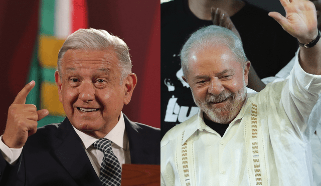 “Es una opción, una alternativa, una bendición para ese país y ese pueblo hermano”, dijo Lopez Obrador sobre Lula. Foto: composición LR / EFE