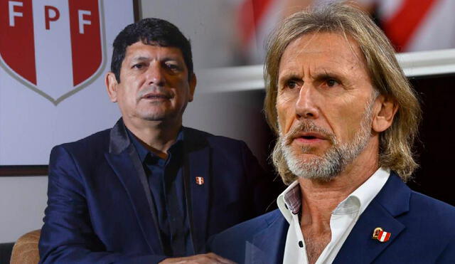 Agustín Lozano y Ricardo Gareca no llegaron a reunirse en las negociaciones previas. Foto: composición de GLR/FPF