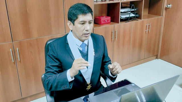 Procesado. Montalico es decano del colegio de Abogados de Tacna. Sobre el pesa proceso judicial de Tocamientos.