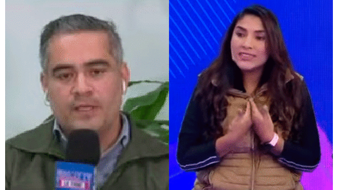 La 'Chola' Puca denunció a su aún esposo Pablo Ramírez por violencia familiar. Foto: composición captura de ATV
