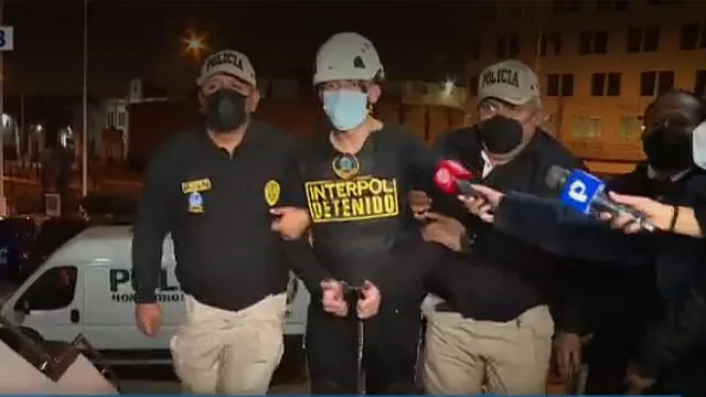 Freddy Xavier Romero Sulbarán, alias ‘Machelo’, llegó al Perú extraditado desde Colombia. Foto: captura video/Canal N