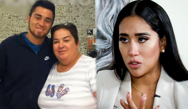 Melissa Paredes estaría pasando la noche en casa de la mamá de Rodrigo Cuba. Foto: Instagram / Rodrigo Cuba / captura América TV