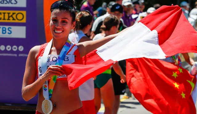 Kimberly García representó al Perú en los Juegos Olímpicos Tokio 2020. Foto: EFE