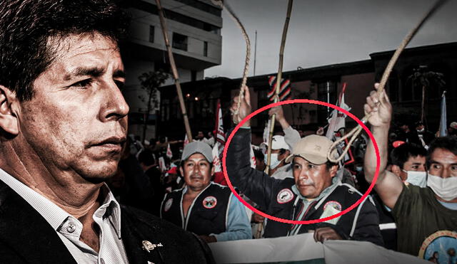 El presidente Pedro Castillo cuestionó la actitud de los ronderos por el secuestro de los periodistas de "Cuarto poder". Foto: composición Jazmin Ceras/ La República