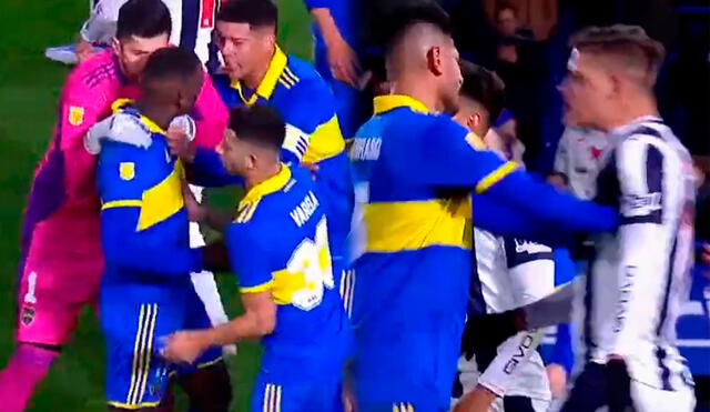 Boca Juniors se impuso por la mínima sobre Talleres. Foto: composición LR/captura ESPN