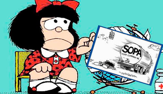 Las tiras cómicas de Mafalda se publicaron entre 1964 y 1973. Foto: composición LR/Quino/El País