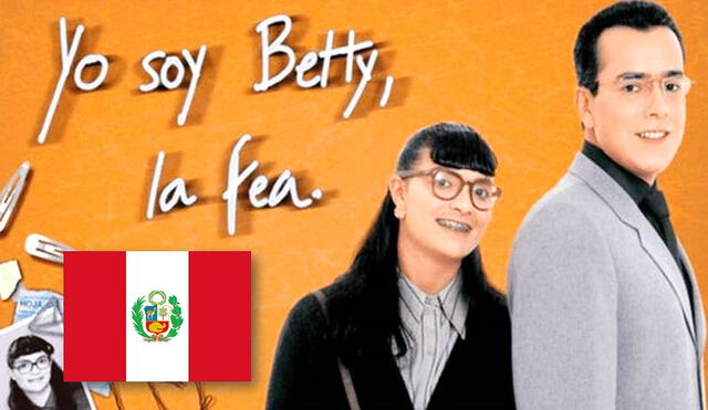 "Betty, la fea" tuvo como protagonistas a Ana María Orozco y Jorge Enrique Abello (don Armando). Foto: composiciónLR/RCN
