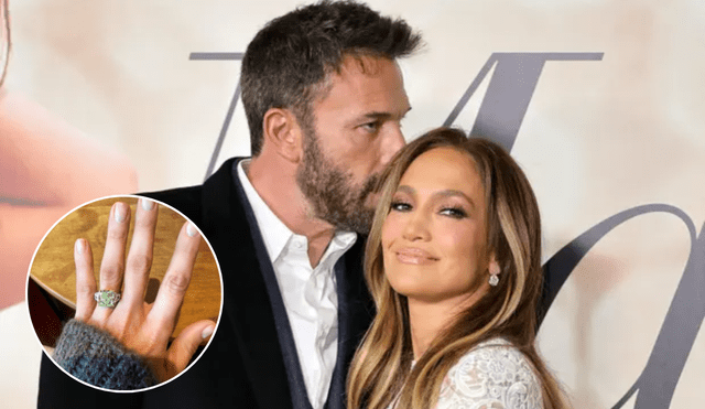 Ben Affleck le regaló anillo de valor exorbitante a Jennifer Lopez. Foto: On the Jlo