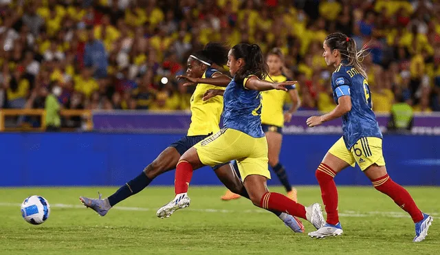 Colombia es puntero en su grupo de la Copa América Femenina 2022. Foto: Gol Caracol