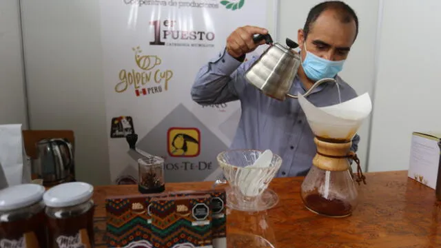 Asistentes a Fongal 2022 en Cajamarca podrán disfrutar de desayunos y lonches a base de café. Foto: GRC.