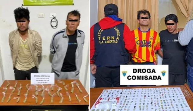 Agentes del Grupo Terna intervinieron a Los Fumeques de Puno. Foto: PNP
