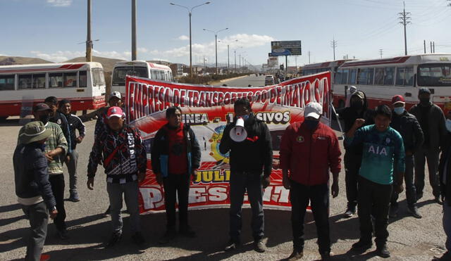 Paro en Puno para este lunes 18 de julio. Foto: Juan C. Cisneros/ La República